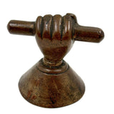 Clenched Fist, Antique Bronze Paperweight