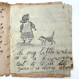 The Life of Little Witenose the Knowing Cat, Hattie's Ultra Naive 1854 Homemade Story Book