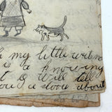 The Life of Little Witenose the Knowing Cat, Hattie's Ultra Naive 1854 Homemade Story Book