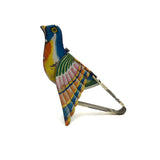 c. 1940s Tin Litho Flapping and Chirping Bird Squeeze Toy