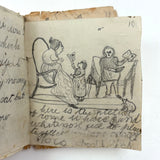 The Life of Little Witenose the Knowing Cat, Hattie's Ultra Naive 1854 Homemade Story Book