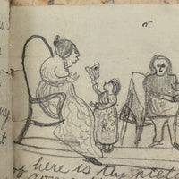 The Life of Little Witenose the Knowing Cat, Hattie's Ultra Naive 1854 Homemade Story Book