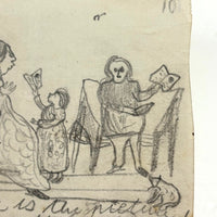 The Life of Little Witenose the Knowing Cat, Hattie's Ultra Naive 1854 Homemade Story Book