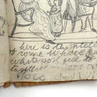 The Life of Little Witenose the Knowing Cat, Hattie's Ultra Naive 1854 Homemade Story Book