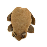Highly Empathetic Little Antique Straw Stuffed Frog (with a few holes)