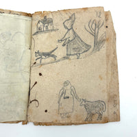 The Life of Little Witenose the Knowing Cat, Hattie's Ultra Naive 1854 Homemade Story Book