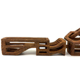 Unusual, Architectural, 25 Inch Long Hanging Whimsy Chain with Moving Parts