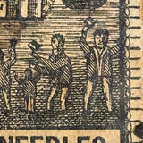 Scarce Set of Early-Mid 19th Century German Sail Needles with Wonderful Engraved Label