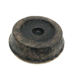 Satisfying Antique 2 lb Iron Weight in Gold Paint