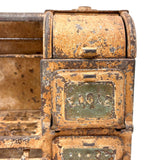 Hubley Cast Iron Eagle Gas Range Stove, 1920s (Original Paint, Great Patina, No Legs)