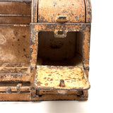 Hubley Cast Iron Eagle Gas Range Stove, 1920s (Original Paint, Great Patina, No Legs)