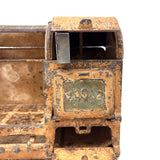 Hubley Cast Iron Eagle Gas Range Stove, 1920s (Original Paint, Great Patina, No Legs)