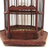 ON HOLD Wonderful Late 19th C. Shenandoah Valley Folk Art Birdcage