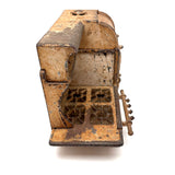 Hubley Cast Iron Eagle Gas Range Stove, 1920s (Original Paint, Great Patina, No Legs)