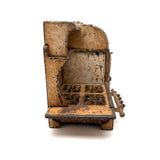 Hubley Cast Iron Eagle Gas Range Stove, 1920s (Original Paint, Great Patina, No Legs)