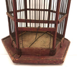 ON HOLD Wonderful Late 19th C. Shenandoah Valley Folk Art Birdcage