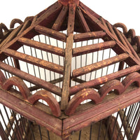 ON HOLD Wonderful Late 19th C. Shenandoah Valley Folk Art Birdcage