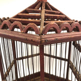 ON HOLD Wonderful Late 19th C. Shenandoah Valley Folk Art Birdcage