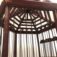 ON HOLD Wonderful Late 19th C. Shenandoah Valley Folk Art Birdcage