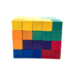 Scarce J.L Hammett Co. One Hundred One Inch Kindergarten Counting Blocks