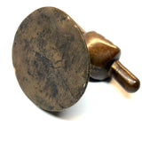 Clenched Fist, Antique Bronze Paperweight