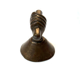 Clenched Fist, Antique Bronze Paperweight