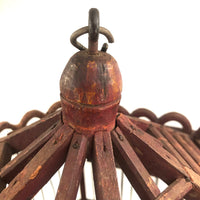 ON HOLD Wonderful Late 19th C. Shenandoah Valley Folk Art Birdcage