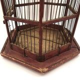 ON HOLD Wonderful Late 19th C. Shenandoah Valley Folk Art Birdcage