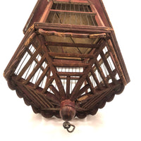 ON HOLD Wonderful Late 19th C. Shenandoah Valley Folk Art Birdcage