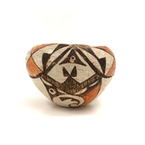 Fine Older Polychrome Acoma Pueblo Pottery Bowl