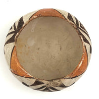Fine Older Polychrome Acoma Pueblo Pottery Bowl