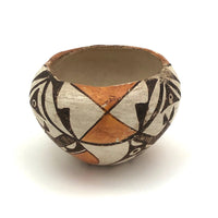 Fine Older Polychrome Acoma Pueblo Pottery Bowl