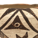Fine Older Polychrome Acoma Pueblo Pottery Bowl