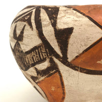 Fine Older Polychrome Acoma Pueblo Pottery Bowl