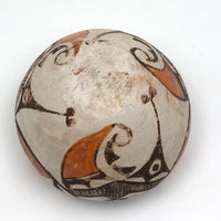 Fine Older Polychrome Acoma Pueblo Pottery Bowl