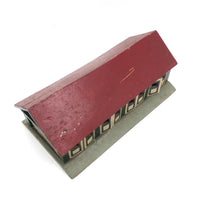 Wonderful Double Sided Folk Art Model Stables with Opening Doors