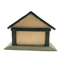 Wonderful Double Sided Folk Art Model Stables with Opening Doors