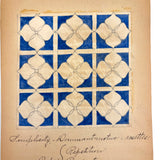 Ray Hayden's c. 1903 Pattern and Decoration Notebook with Lovely Hand-drawn Studies