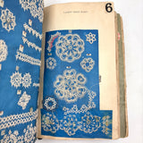 SOLD Elizabeth Spurgin's Best and Most Singular Old Lace and Crochet Samples Book I've Ever Seen!