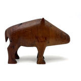 Strange Creature! Curiously Beautiful Presumed Mid-Century Hand-Carved Modernist Animal