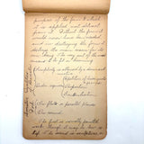 Ray Hayden's c. 1903 Pattern and Decoration Notebook with Lovely Hand-drawn Studies