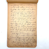 Ray Hayden's c. 1903 Pattern and Decoration Notebook with Lovely Hand-drawn Studies
