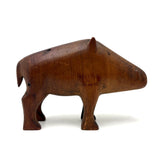 Strange Creature! Curiously Beautiful Presumed Mid-Century Hand-Carved Modernist Animal
