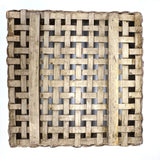 Gorgeous Large c. 1900 American Splint Basket in Best Old Paint (Inside and Out)