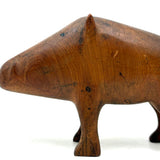 Strange Creature! Curiously Beautiful Presumed Mid-Century Hand-Carved Modernist Animal