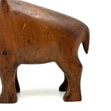 Strange Creature! Curiously Beautiful Presumed Mid-Century Hand-Carved Modernist Animal