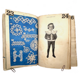 SOLD Elizabeth Spurgin's Best and Most Singular Old Lace and Crochet Samples Book I've Ever Seen!