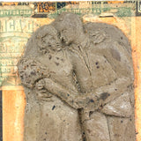 Romeo Y Julieta, Betty Heredia Snyder Rees Sculpted Clay Lovers On Cigar Box