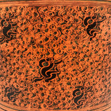Beautiful Antique Burmese Lacquer Betel Box with Interior Tray