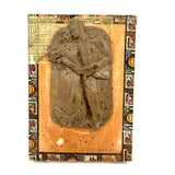 Romeo Y Julieta, Betty Heredia Snyder Rees Sculpted Clay Lovers On Cigar Box